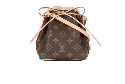 Louis Vuitton Nano Noe Bucket Bag, front view